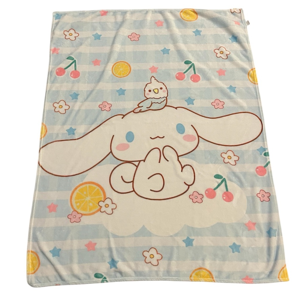 Cute Cinamaroll Blanket with Pastel Design